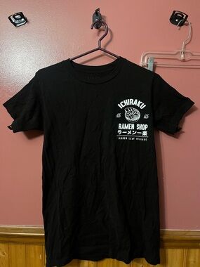 Naruto Ramen Shop Short-Sleeve Tee - Black